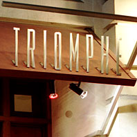 Trimophe Entrance Sign